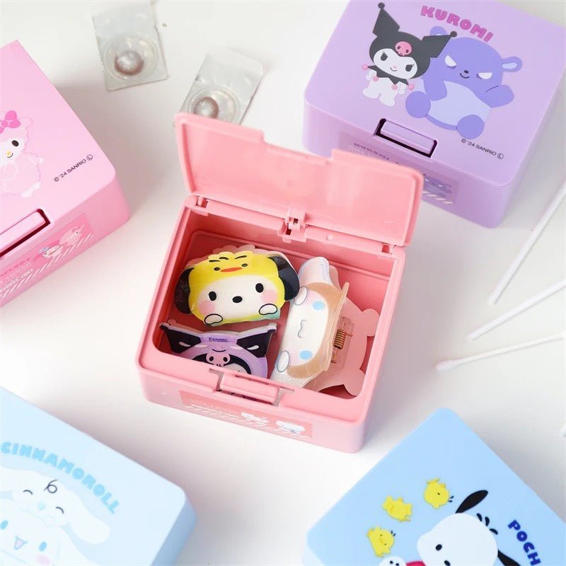 Sanrio Desktop Press Storage Box