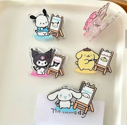 Sanrio Acrylic Sealing Clip