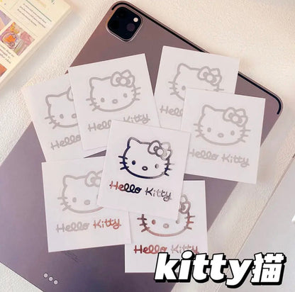 Sanrio 3pcs Metal Laptop Stickers