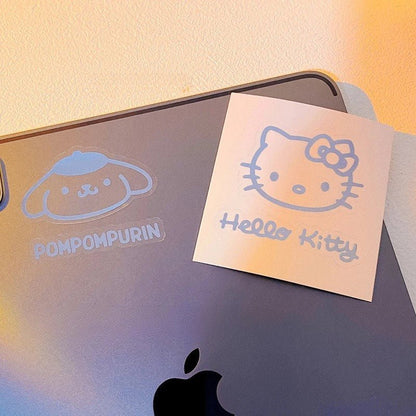 Sanrio 3pcs Metal Laptop Stickers