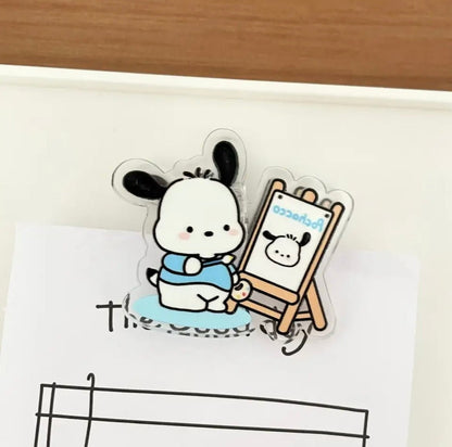 Sanrio Acrylic Sealing Clip