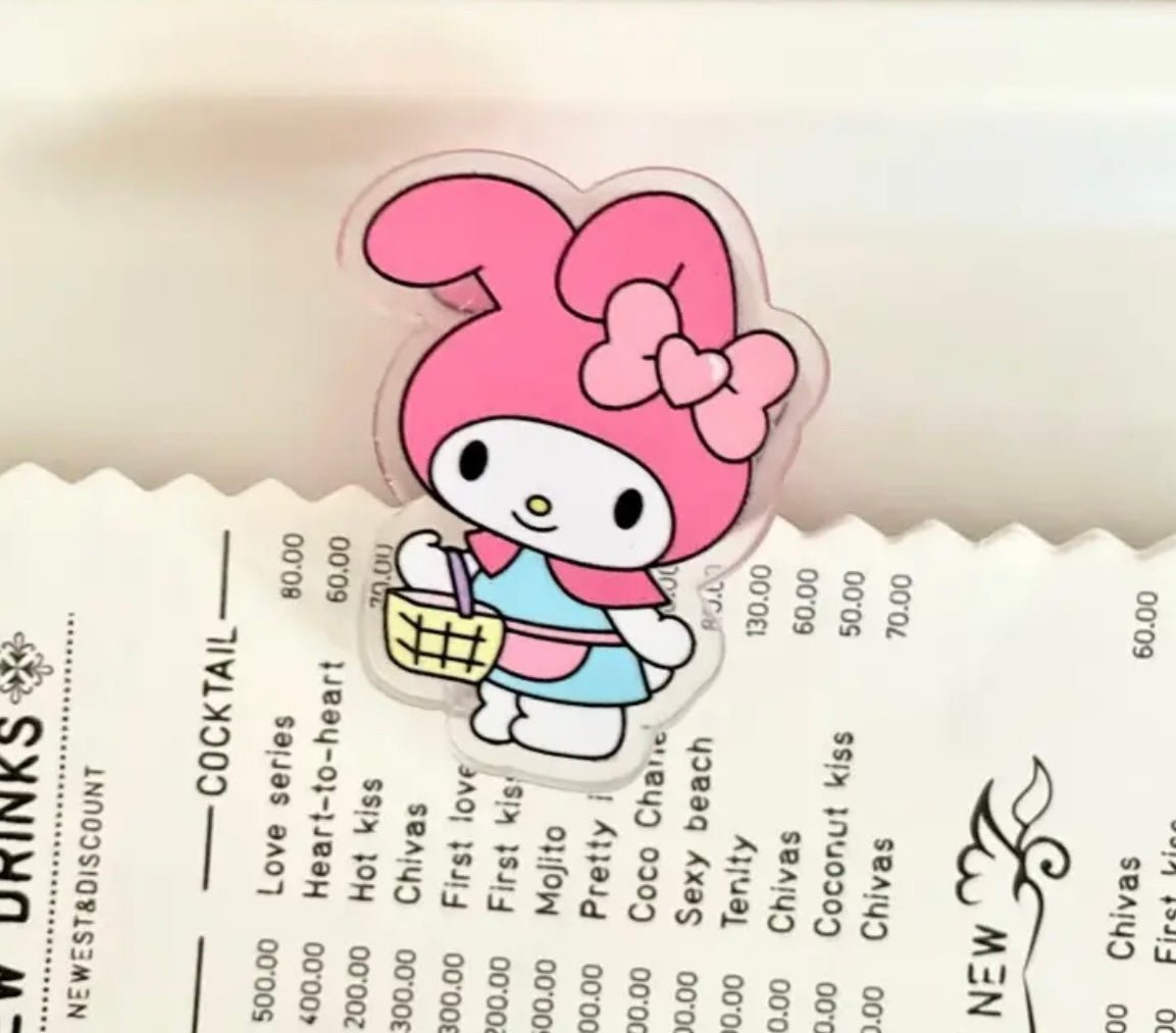 Sanrio Acrylic Sealing Clip