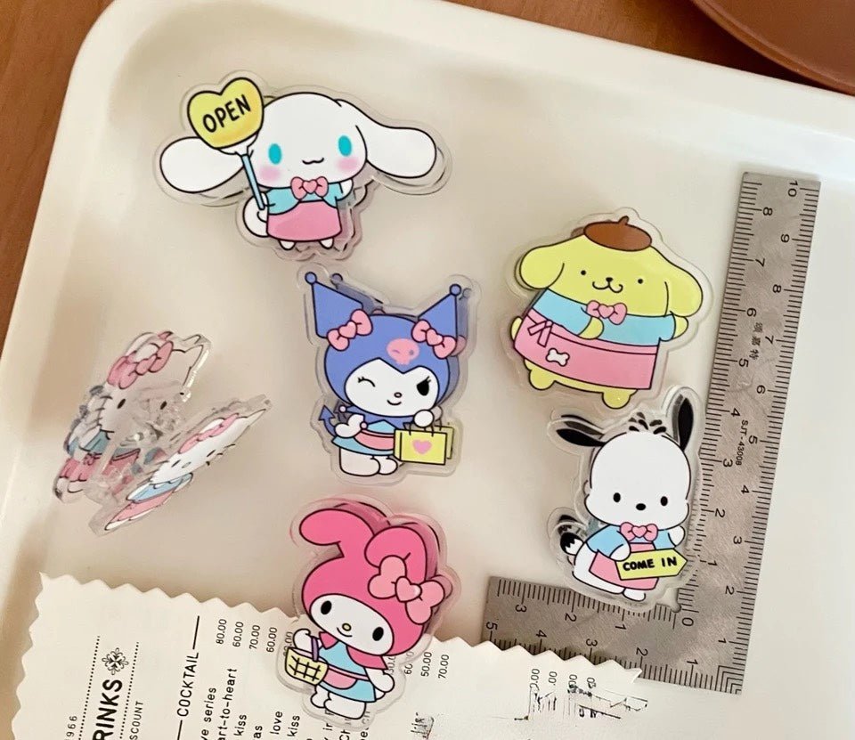 Sanrio Acrylic Sealing Clip