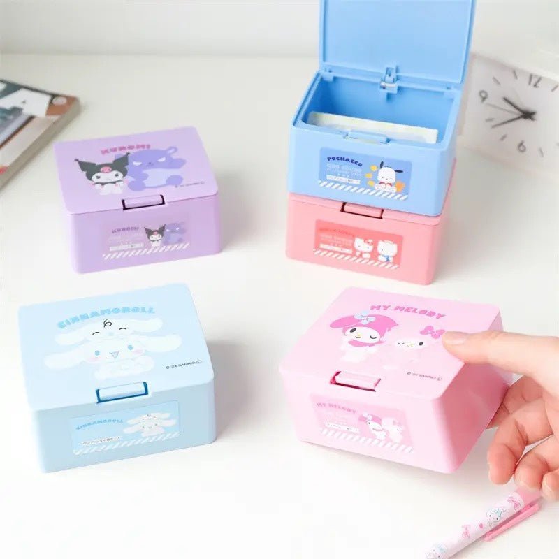 Sanrio Desktop Press Storage Box